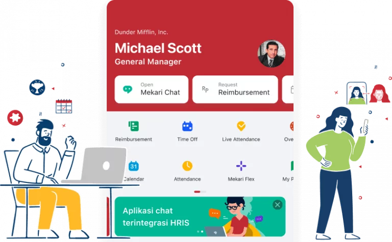 Talenta dashboard illustration
